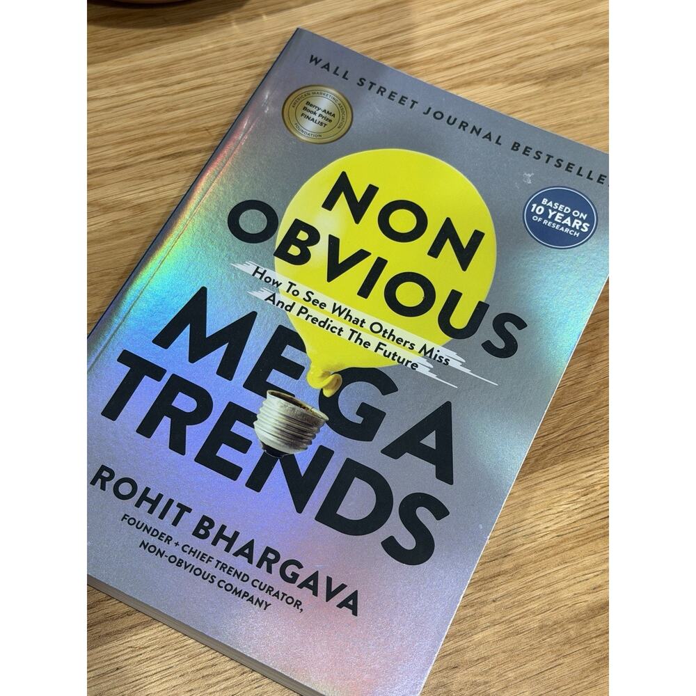 Non Obvious Megatrends Rohit Bhargava‎ Paperback Business Trends